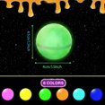 thumbnail image 4 of Slime Balls MOSHRERUHUA, 24 unidades, juguete suave que brilla en la oscuridad, 4 of 7
