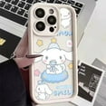 thumbnail image 4 of Sanrio Cinnamoroll Kuromi Phone Case For iPhone 15 14 Pro Max 13 Plus 12 11 Pro XR XS X 7 8 Plus SE2 Soft Silicone Cover Shell FJH FJH, 4 of 7