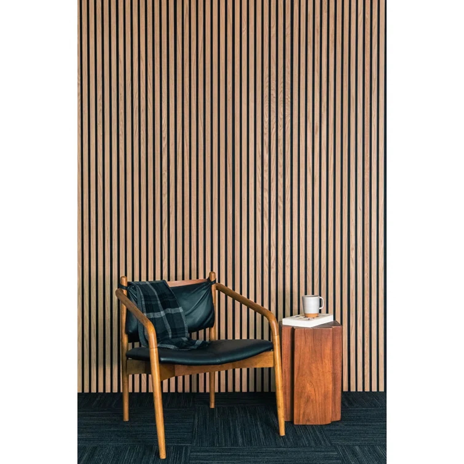 2x4 Acoustic Wall Panel Set – 2-Pack Sound Dampening Felt Panels
