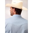 thumbnail image 3 of Roper Blue Longhorn Western Snap - Mens Shirt  - 01-001-0145-0321Bu, 3 of 3