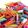 thumbnail image 2 of Pinzas de madera para ropa 5/1, pinzas de madera de colores, pinzas para ropa, pinzas para ropa 1 piezas, 2 of 9