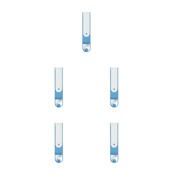 Naiovety Gancho autoadhesivo montado en la pared sin perforaciones Ganchos para colgar en la parte trasera plegable Soporte para colgar bolsas multiusos Type2 NO2 Naiovety CBP485593