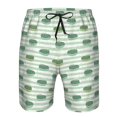thumbnail image 4 of Naloa Cute Crocodile Men's Beach Shorts, Surfing shorts, Swim trunks, Quick Dry Swim Trunks for Surfing Beach Fun - X-Large, 4 of 9