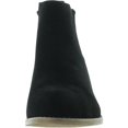 thumbnail image 4 of Journee Collection Womens Ramsey Block Heel Ankle Boots Black 10 Medium (B,M), 4 of 5
