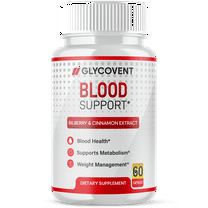 Glycovent Blood Support Pills Advanced Formula Vitamin Supplement 60 Capsules