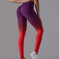 thumbnail image 6 of Kaemgyyd Workout Leggings for Women High Waisted Butt Lift Quick Dry Pants Soft Comfy Gradient Yoga Long Trousers, 6 of 7