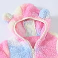 thumbnail image 4 of Xinhuaya Toddlers Boy Girl Thick Hoods Snowsuit Kids Baby Fleece Jacket Warm Outwear Coat 1-6 Years, 4 of 8