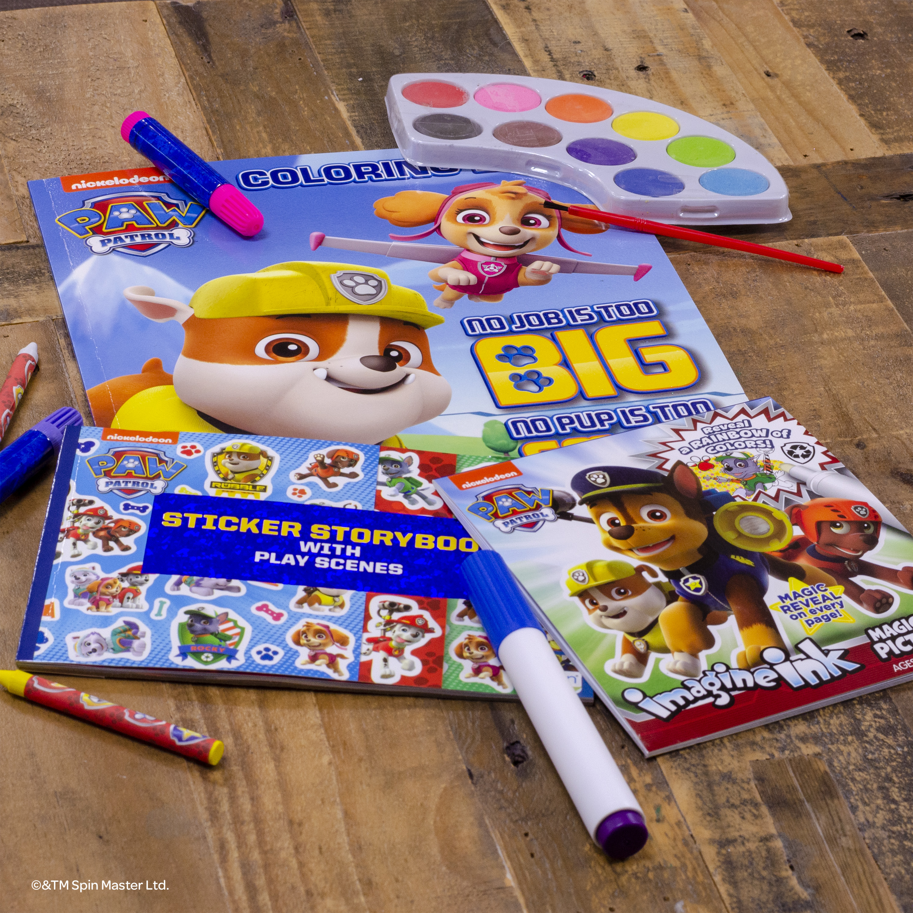 PAW Patrol World Of Art & Activity Kit with an Imagine Ink Book - image 4 of 8