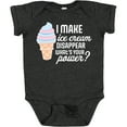 thumbnail image 3 of Inktastic I Make Ice Cream Disappear What's Your Power Boys or Girls Baby Bodysuit, 3 of 5