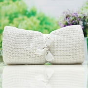 100% Cotton Baby Soft Cellular Blanket Moses Basket Crib Pram Cot Bed 100*75cm