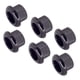 thumbnail image 4 of Bujes de conversión de de guitarra 6 uds para piezas de guitarra eléctrica negro Yuyangstore Afinadores de la guitarra, 4 of 6