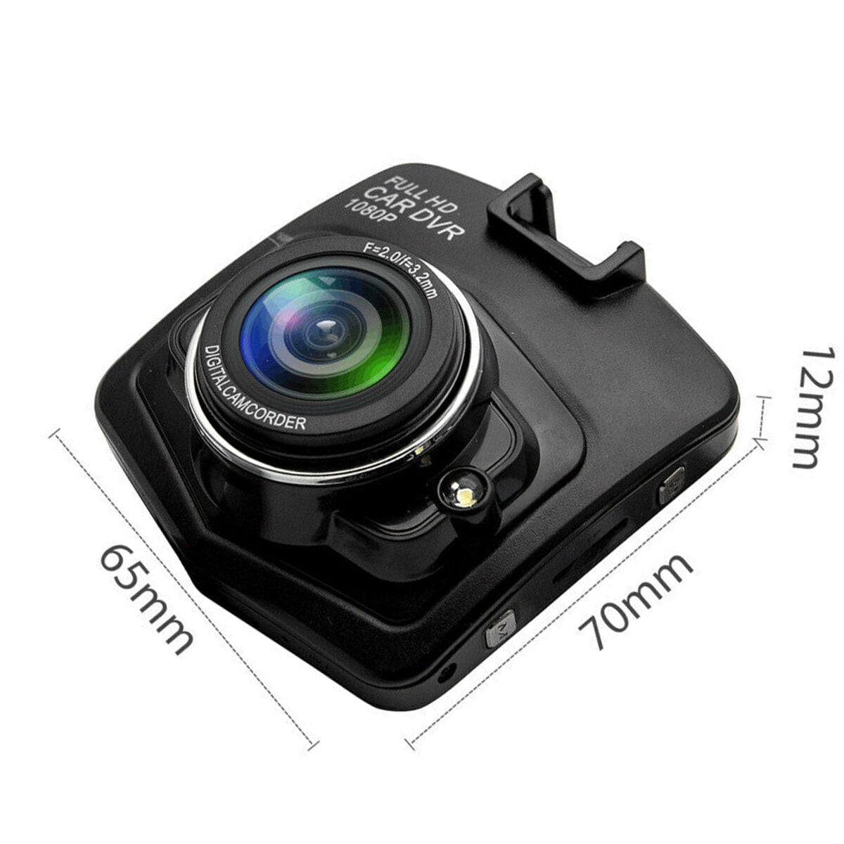 2.4 Dash Camera for Cars Full HD 1080P with Night Vision G Sensor Crash  Detection LCD Vehicle Video Recorder Car Dash Cam 170°Wide Angle DVR  Driving Recorder, 24H Parking Mode 