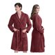 thumbnail image 1 of Bata de Baño Suave, Absorbente y de Secado Rápido, Unisex Real Textil (Vino, Unitalla), 1 of 6