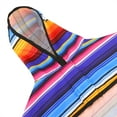 thumbnail image 5 of HDE Dog Raincoat Hooded Slicker Poncho for Small to X-Large Dogs and Puppies Baja Stripes M, 5 of 7