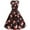 Red, variant on BLTIBY Women's Christmas Dress Printed Xmas Pleated Swing Dresses Sleeveless Round Neck Vintage Cocktail Prom Party Dress Outfits with Belt 2024 Black XXL