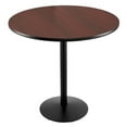 thumbnail image 2 of XL 820 Catalina 25" Swivel Counter Stool with Black Wrinkle Finish and Medium Oak Seat, 2 of 2