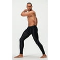 thumbnail image 4 of DEVOPS 2 Pack Men's Compression Pants Athletic Leggings (2X-Large, Black/Black), 4 of 5