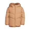 thumbnail image 5 of Swiss Tech Baby and Toddler Girls Puffer Jacket with Hood, Sizes 12M-5T, 5 of 6