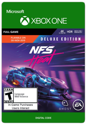 Waarschuwing wassen vlotter Need for Speed Heat Deluxe Edition, Electronic Arts, Xbox [Digital  Download] - Walmart.com