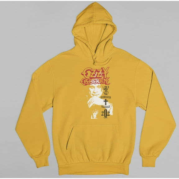 Ozzy Osbourne Holy Trinity Classic Unisex Hoodie - Black - Small