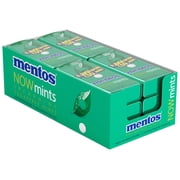 Mentos, NOWmints, Sugar Free Spearmint Breath Mints, 12 Ct