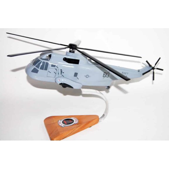 Sikorsky® SH-3 Sea King™, HS-3 Tridents, 16" Mahogany Scale Model