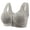 Grey, variant on Wireless Jelly Bras for Women No Underwire Seamless Padded T-Shirt Bralette with Support, Comfortable Everyday Womens Support Bras Purple,38