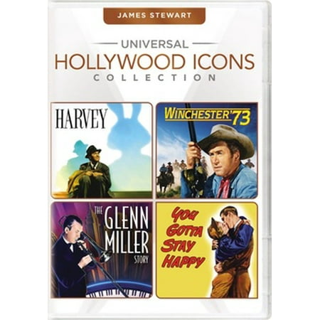 Movie Reel Icons - Universal Hollywood Icons Collection: James Stewart (DVD)