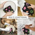 thumbnail image 4 of 2 Pcs Kitchen Towels Dishcloth Dish Towels Kitchen Towels Holiday Tea Towels Hand Towels for Kitchen Bathroom Housewarming Gifts Home Decoration 24 x 16 Inches (Colors Paw Prints), 4 of 5
