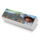 thumbnail image 1 of Bob Ross: La Alegría de Pintar Estuche Rígido para Gafas de Cuero PU Protector con Forro de Felpa Premium Suave para Hombres y Mujeres, 1 of 6