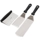 thumbnail image 1 of Espátula De Metal De Acero Inoxidable Y Raspador – Espátulas Profesionales Para Parrilla De Chef, Juego De 3 – Accesorios Resistentes Ideales Para Barbacoa De Hierro Fundido, Parrilla Plana, Sartén –, 1 of 8