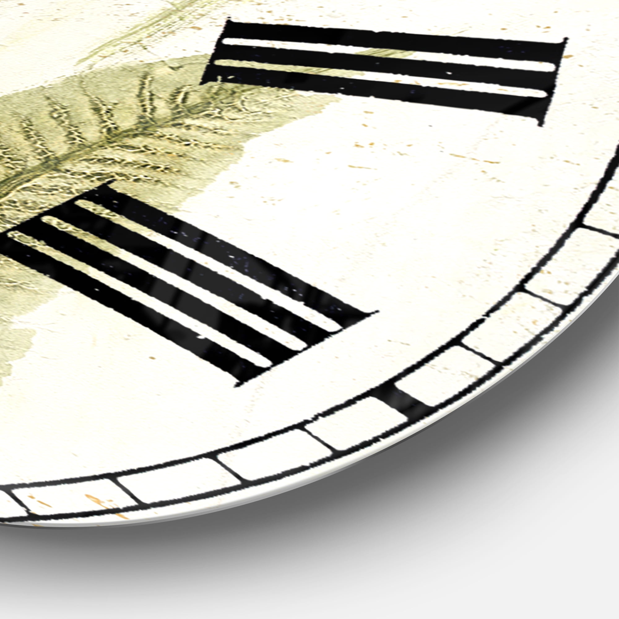 Designart 'Simple Forest II' Farmhouse wall clock
