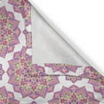 thumbnail image 6 of Ambesonne Purple Mandala Grommet Curtain, Lotus Essence, 50" x 54", Lime Green Fuchsia, 6 of 6