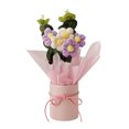 thumbnail image 1 of Ramo de flores de ganchillo, adorno floral de punto hecho a mano, decoración floral de hilo, regalo para el Día de la Madre, cumpleaños y Navidad., 1 of 8