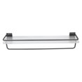 thumbnail image 1 of Estante De Montaje En Pared Para Carrito De Ducha De 50 Cm Con Colgador De Toallas Base Acrílica Varilla De Aluminio Organizador De Ducha De Gran Capacidad Carrito De Ducha, 1 of 7