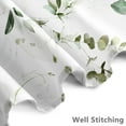 thumbnail image 3 of 72x84 Inches Eucalyptus Leaf Shower Curtain Abstract Green Watercolor Sage Vine Leaves Botanical Bath Curtain Plant Home Bathroom Decor Waterproof Polyester Fabric with Hooks, 3 of 5