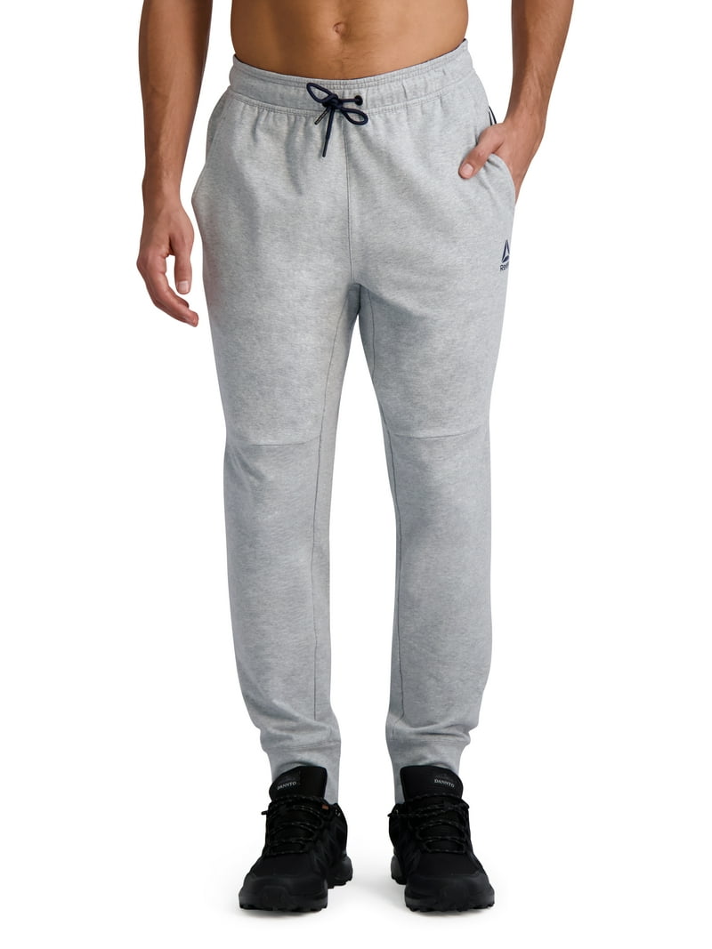 Reebok Men's and Big Men's Fleece Jogger Sweatpants, up to sizes