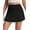 Black, variant on baleaf 14" Tennis Skirt for Women Golf Skorts with Shorts Pockets High Waisted Athletic Workout Running Skirts Black L