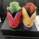thumbnail image 5 of Ni - ke Ni - ke Air Jordan 5 Retro What the Solar Orange Red Yellow (Men's), 5 of 5