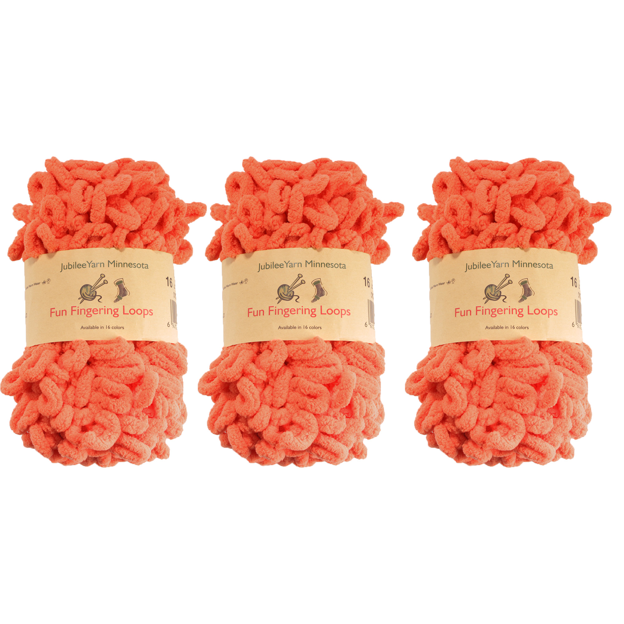 BambooMN Finger Knitting Yarn Fun Finger Loops Yarn 100 Polyester