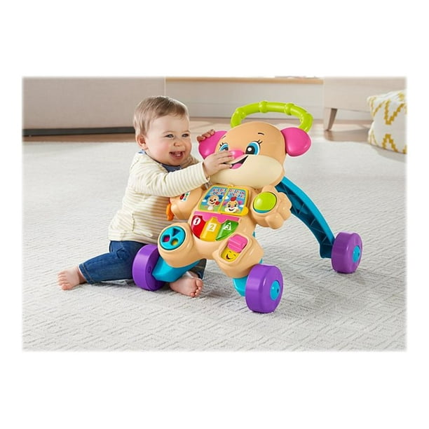 Fisher-Price Laugh & Learn Smart Stages Learn with Sis Walker Baby &  Toddler Educational Toy 