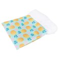 thumbnail image 4 of Small Animal Hideout Pouch, Wearable Hamster Sleeping Bed Bag Soft Warm Fruit Pattern  For Golden Bear S,M,L, 4 of 8