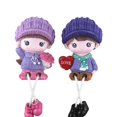 thumbnail image 1 of Wosthever Dangling Figurine Home Doll Countertop Windowsill Lovers Figurines Statue Decoración del hogar Tipo 1, 1 of 1