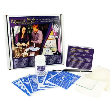 Armour Etch Glass Etching Deluxe Kit (Best Glass Etching Kit)
