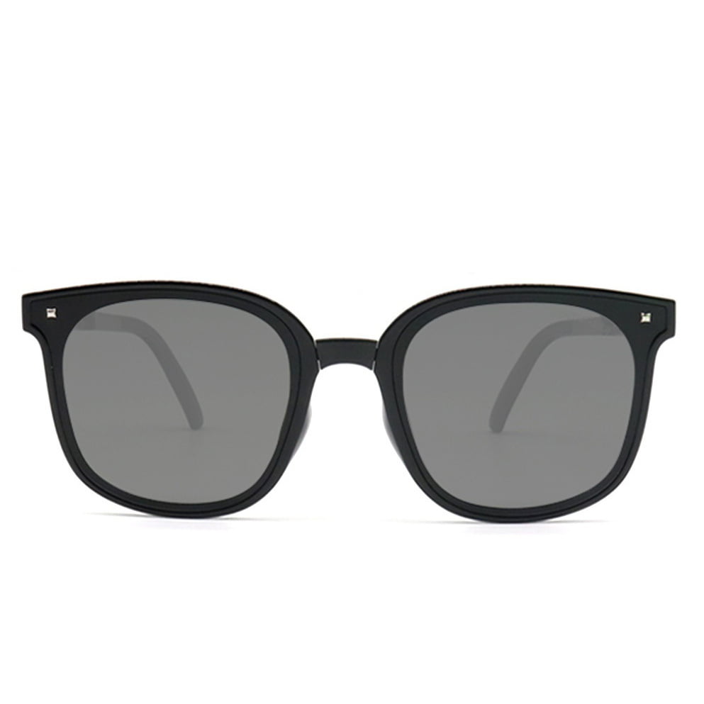 Retro Vintage Sunglasses UV400 Protection Foldable Big Square Frame ...
