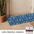 thumbnail image 3 of Blue Christmas Snowflake Pattern Door Rugs,Washable Non Slip Door Mats Indoor,Decorative Door Mats,Entry Mat Indoor for Entrance,Bedroom,Kitchen,Bathroom,16"x47", 3 of 6