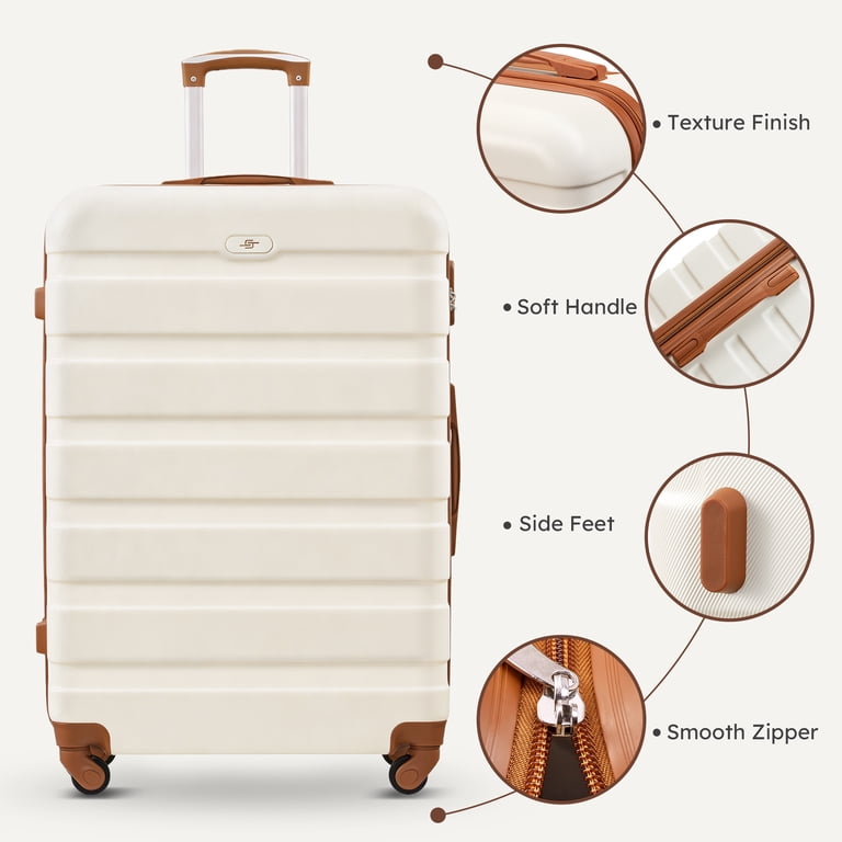 Gowill 5-Piece Luggage Set, 20-28 Inch Hardside Suitcase photo 2