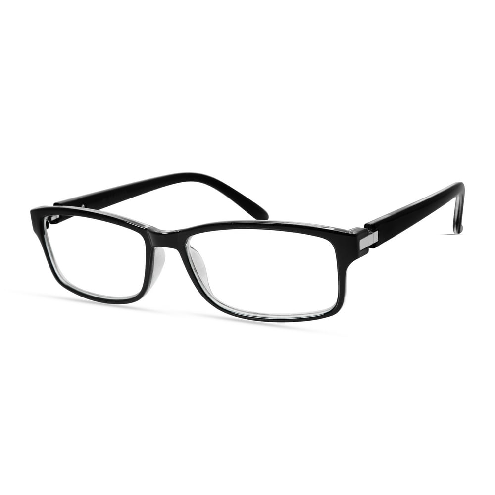M Readers Fraizer +2.50 Reading Glasses, Black - Walmart.com - Walmart.com