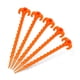 thumbnail image 3 of Estacas de plástico Hikemax en espiral para tiendas de campaña, 15 unidades, 25 cm, resistentes, 3 of 6