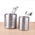 thumbnail image 1 of Stainless Steel Spoon Holder, Kitchen Cooking Utensils Holder for Forks Spatula, Utensil Holder for Countertop, 1 of 7